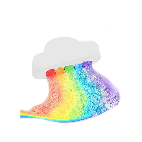 Rainbow Cloud Bath Bomb Essential Oil Bathing Ball Bubble Exfoliating Moisturizing Skin Care Natural Bubble Shower Bombs Ball ► Photo 1/6