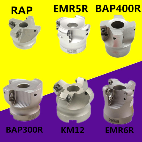 BAP400R BAP300R EMR5R EMRW6R KM12 RAP300R 40 50 22-4T BAP400R 40-22-3T Milling holder For Milling cutter Machine ► Photo 1/1
