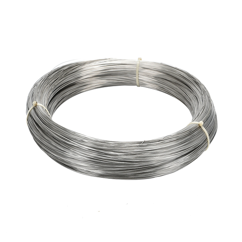 New20/100m 304 Stainless Steel Wire Single Strand Tie Soft wire  0.5mm/ 0.8mm/1mm/1.2mm/1.5mm/2mm/2.5mm/3mm ► Photo 1/3