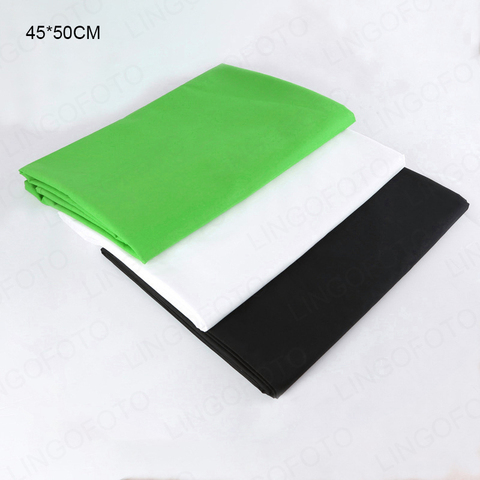 Smooth Green Screen Chroma Key Background Green White Black Backdrop for Photo Studio AH1005a ► Photo 1/6