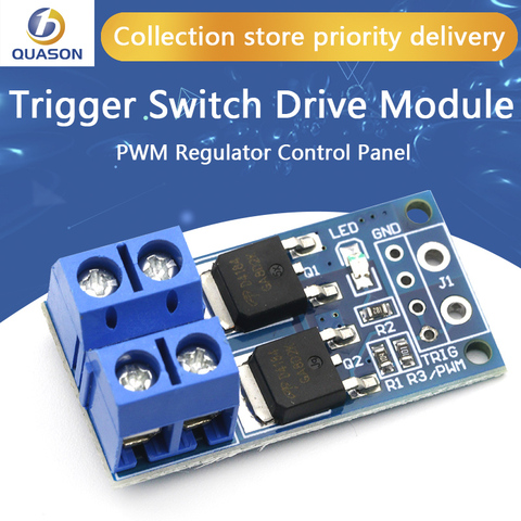 15A 400W MOS FET Trigger Switch Drive Module PWM Regulator Control Panel ► Photo 1/6