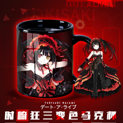 japan anime date a live Tokisaki Kurumi Nightmare Zafkiel glass cup ► Photo 1/3