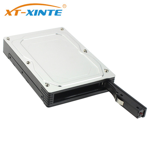 XT-XINTE Storage Enclosure 2.5 to 3.5 Inch Converter Box SATA III 6Gbps External Mobile Rack for 2TB 2.5