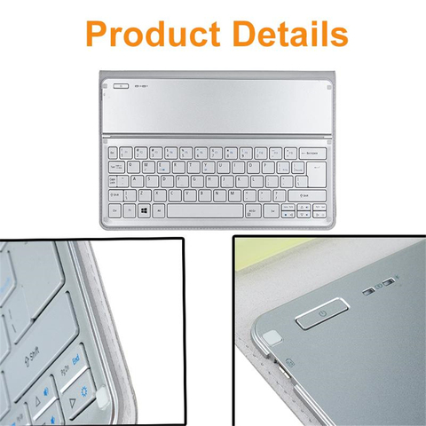 High Quality Tablet Keyboard For Acer W700 Iconia Tab Keyboard Bluetooth Dock with Tablet Case KT-1252 For Acer w700  Ipad ► Photo 1/6