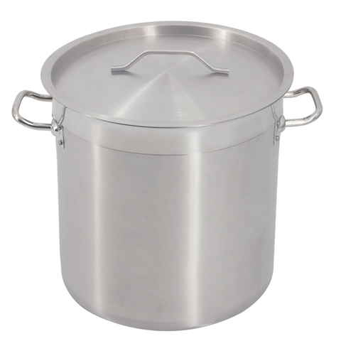 Commercial New Deep Large Stainless Steel Stock Pot Cater Stew Soup Boiling with handles and lid ► Photo 1/6