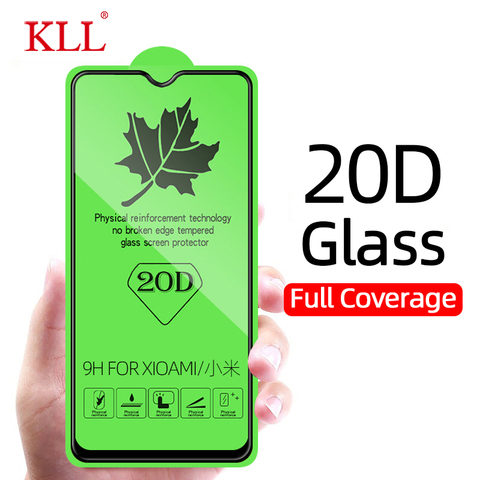 20D Full CoverTempered Glass For Xiaomi Redmi Note 9 S Pro Max Screen Protector Redmi 9a 9c Note 8 8T 7 6 5 Pro Protective Film ► Photo 1/6