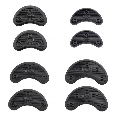 4Pair 4-Size Footful Rubber HEEL Savers TOE PLATES TAPS DIY Shoe Repair Supplies ► Photo 1/6