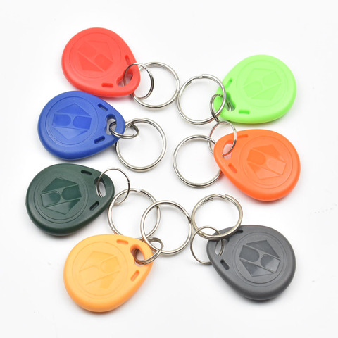 10pcs/Lot 13.56 Mhz Block 0 Sector Rewritable RFID M1 S50 UID Changeable Card Tag Keychain Keyfob ISO14443A ► Photo 1/6