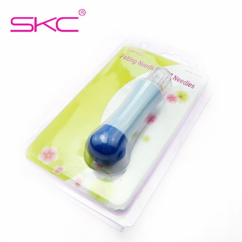 SKC 7 Pins Felting Needles Handle Clover DIY Crafts Felting Tools With Replace Needles ► Photo 1/5