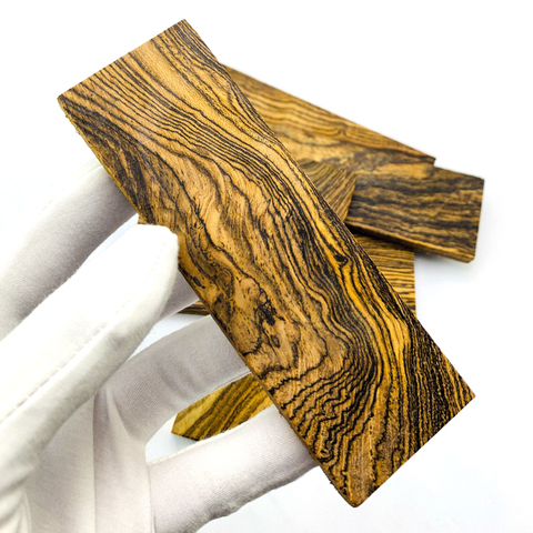 2pcs Mexican golden sandalwood Knife handle wood material handmade woodwork DIY 120*40*8MM ► Photo 1/5