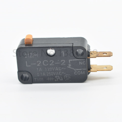 L-2C2-2 micro switch limit switch 1A 120VAC normally closed line 2 feet ► Photo 1/4