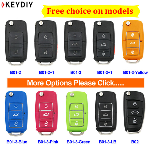 KEYDIY Remote KD Remote Control Car Key B01-2 B01-2+1 B01-3 B01-3+1 B02 B01-3 Luxury for KD900 URG200 KD900+ KD-X2 Mini KD ► Photo 1/6