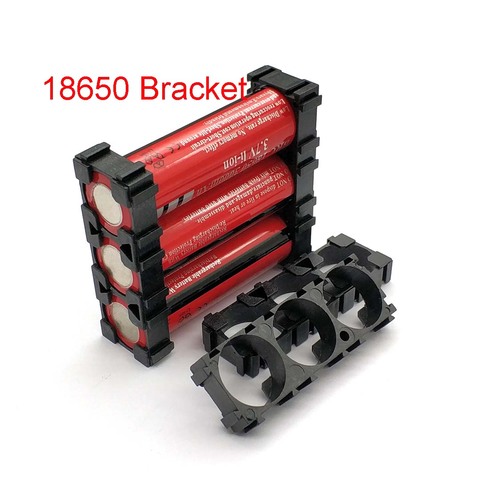 18650 Lithium Cell Cylindrical Battery Case Holder Bracket for DIY Battery Pack 3 Sections ► Photo 1/6