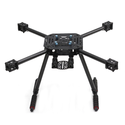 X4 500 500mm Carbon fiber / Glass Fiber Center Plate Quadcopter Frame kit Carbon Fiber Landing Gear upgrade S500 F450 ► Photo 1/6