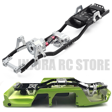 12.3inch 313mm Wheelbase Frame Chassis for 1/10 RC Rock Climbing Car Axial SCX10 & SCX10 II 90046 90047 ► Photo 1/6