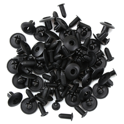 40pcs 8mm Car Plastic Screw fasteners For Hyundai IX35 IX45 Sonata Verna Solaris Elantra Tucson ► Photo 1/5