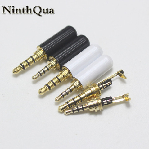 1Pcs 2.5/3.5mm 3/4 Pole Male Audio Plug RCA 2.5/3.5 Jack for DIY Headset Dual Track Repair Headphone Earphone Cable Connector ► Photo 1/6