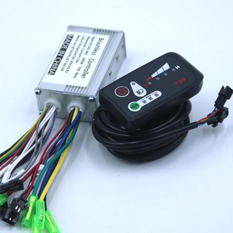 GREENTIME New Style 36V/48V 250W E-bike Brushless Motor 790 Controller BLDC Motor Driver+790LED display ► Photo 1/4