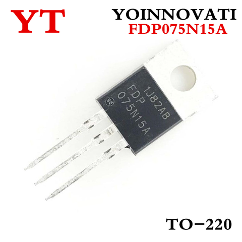 20pcs/lot FDP075N15A FDP075N15 075N15A TO-220 130A 150V IC ► Photo 1/2