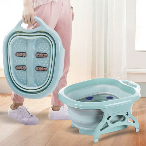 Portable Folding Travel Foldable Foot Spa Pedicure Buckets Hot Water Tub Massage Hot Sale Bath Soak Feet Conair ► Photo 1/6