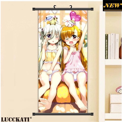 Mahou Shoujo Lyrical Nanoha Anime Fabric Wall Scroll Poster (16 x 21)  Inches [A]-Mahou Lyrical-175