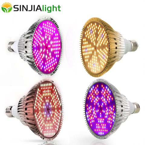 E27 LED Grow Light Full Spectrum 100W/120W Plant Growth Lamp Fitolamp Led Growing Bulb for Flowers Garden Vegs Grow Box ► Photo 1/6