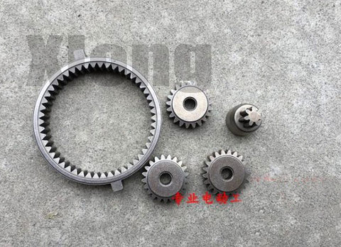 Lithium Battery Charging Electric Wrench Accessories Big Gear Fixing Ring Inner Teeth Planetary Small Teeth 50 Teeth ► Photo 1/2