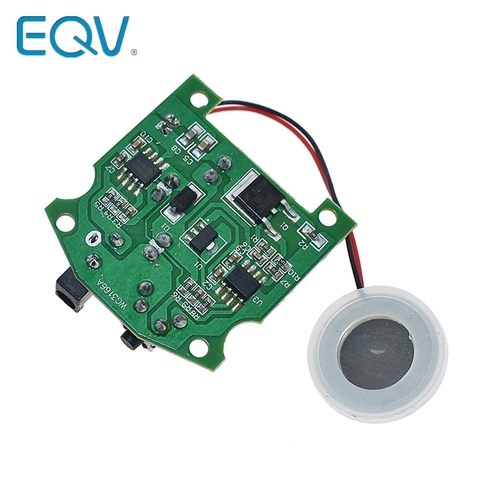 EQV 20mm 113KHz Ultrasonic Humidifier Mist Maker USB Ceramic Atomizer Transducer Humidified Plate Accessories + PCB Module D20mm ► Photo 1/6