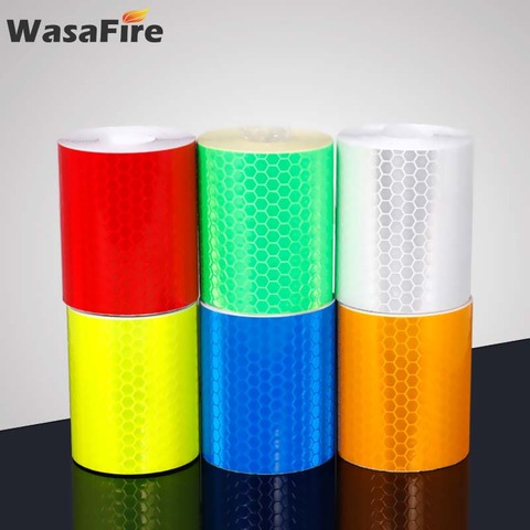 100*5cm/300*5cm Reflective Bicycle Sticker Bike Wheel Spokes Adhesive Tape Safety Stickers Cycling Accessories ► Photo 1/6