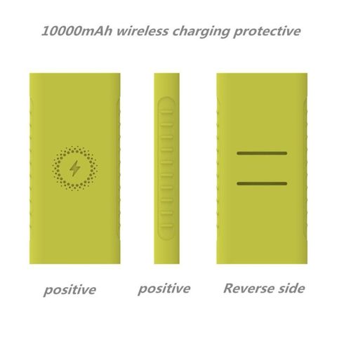 Silicone Protector Case For xiaomi powerbank 10000mAh PLM11ZM Wireless Powerbank Accessories Case WPB15ZM and PLM13ZM Case ► Photo 1/6