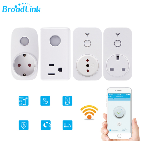Broadlink SP3 SP2 EU US UK CL Mini Night Light Wifi Socket Plug Outlet Smart Remote Wireless Controls For Smart Phone ► Photo 1/6