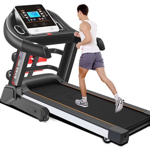 Electric treadmill home multi-function free installation ultra-quiet small treadmill fitness treadmill factory sports fitness eq ► Photo 1/6