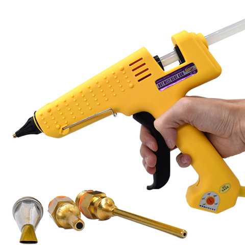 250W Specialty Solizer Adjustable heating temperature Glue Tool Kit With 11MM Hot Melt Glue Sticks 1 Copper Nozzle Glue - Gun ► Photo 1/6