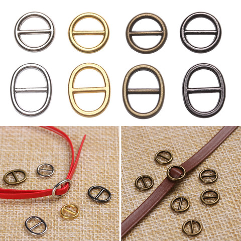 20/40Pcs Newest 3/5/6mm Ultra-small Tri-glide Belt Buckle Doll Bags Buckles DIY Doll Buttons Shoes Sewing Accessories ► Photo 1/6