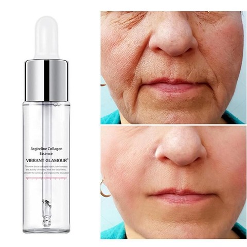 Collagen Face Serum Cream Peptides Vitamin C Lift Firming Wrinkle Remove Whiten Moisturizing Skin Care Liquid ► Photo 1/6