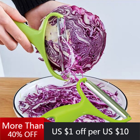 Vegetables Cabbage Slicer Vegetable Cutter Graters Cabbage Shredder Fruit  Peeler Knife Potato Zesters Cutter Kitchen Gadgets