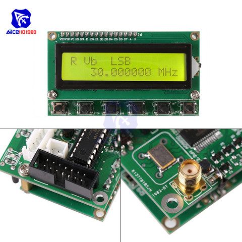 diymore 1602LCD Signal Generator Module DDS Signal Generator AD9850 6 Bands 0~55MHz Digital Shortwave Radio ► Photo 1/6