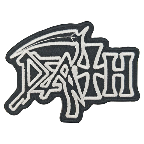 Death Band Embroidery Patch Cool Rock Punk Heavy Metal Music DIY Badge for Clothes Jackets Tshirt Iron on Clothes Decoration ► Photo 1/5