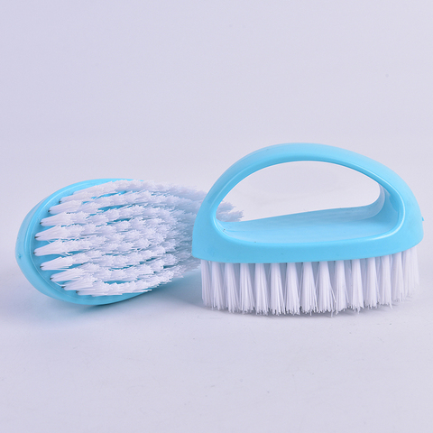 1PC Plastic Portable Candy Color Household Cleaning Brush Washing Brush Laundry Srubbing Brush Carpet Bedspread Clothes Cloth ► Photo 1/6