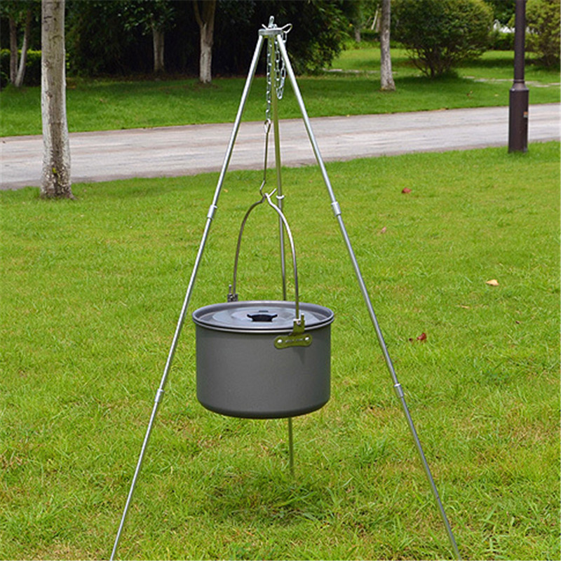 Review On Outdoor Cooking Tripod Set, Outdoor Fire Pit Cooking Tools