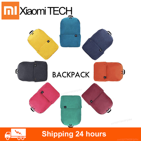 100% original Xiaomi Mi colorful color bag backpack 8 color 10L bag 165g weight small size one shoulder leisure sports chest bag ► Photo 1/6