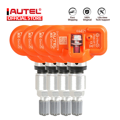Autel MX-Sensors 433 MHz 315 MHz Autel Sensors Tyre Analysis work with TPMS PAD TS401 TS601 100% Clone-able and 98% Coverage ► Photo 1/6
