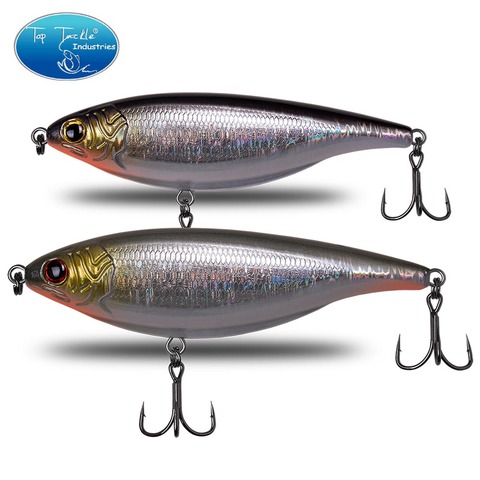 stick shad 155mm 180mm floating  fishing lure Plastic ABS Jerk Bait Pike tuna bass Slowly Sinking Hard Bait ► Photo 1/2