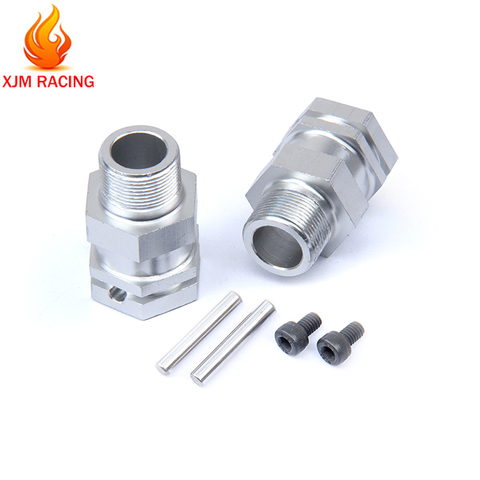 Alloy Upgrade Rear Hex Hub Set for 1/5 HPI KM ROFUN ROVAN Baja 5b RC CAR PARTS ► Photo 1/4