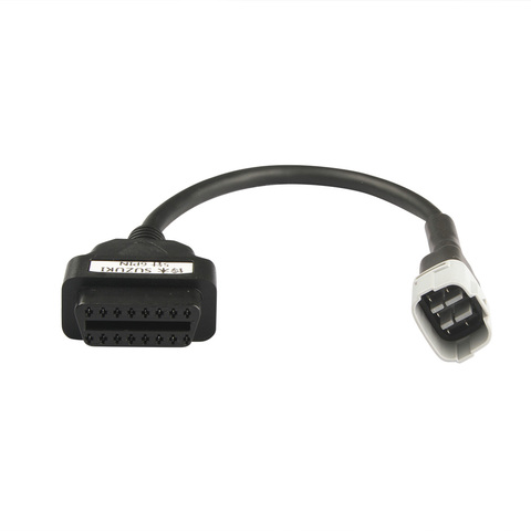 6 To 16 Pin OBD2 Connectors Diagnostic Tools Motorcycle OBD Adapters Extension Cables For GSX-R/S Autocycles ► Photo 1/5