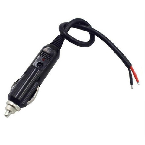 High Quality 12V 24V Auto 20A Male Car Cigarette Lighter LED Socket Plug Connector Adapter ► Photo 1/6