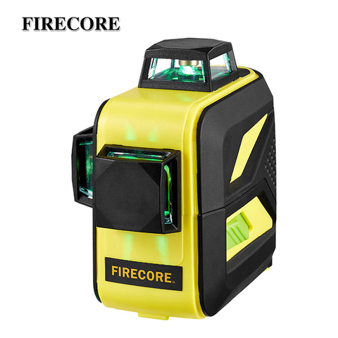 FIRECORE F93T-XG 12Lines 3D 360 Green Laser Level Auto Self-Leveling Horizontal And Vertical Cross Lines With Purple Coating ► Photo 1/6