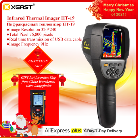 Water Leakage Detection of Infrared Thermal Imaging Camera ht-19 high precision and high resolution floor heating leak detector ► Photo 1/6