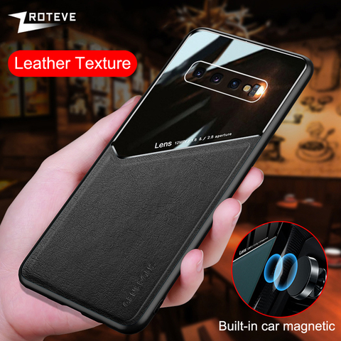 S10 Case Zroteve For Samsung Galaxy S10 Plus S20 FE Coque PU Leather Cover For Samsung Note 20 Ultra S21 Note 10 Plus Lite Cases ► Photo 1/6