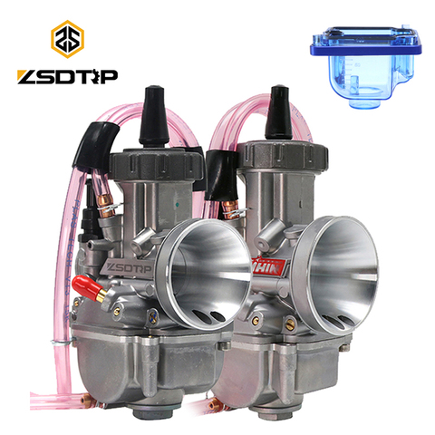 ZSDTRP PWK28 30 32 34mm Keihin Motorcycle Carburetor For 125-250cc 4T Moto ATV UTV Pit Bike Dirt Bike With Power Jet ► Photo 1/6